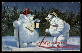 Arthur Thiele: Schneemann mit Schmiss vo