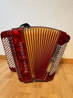 Paolo Soprani Akkordeon, 3 Chörig, 96 Bass, Neuwertig