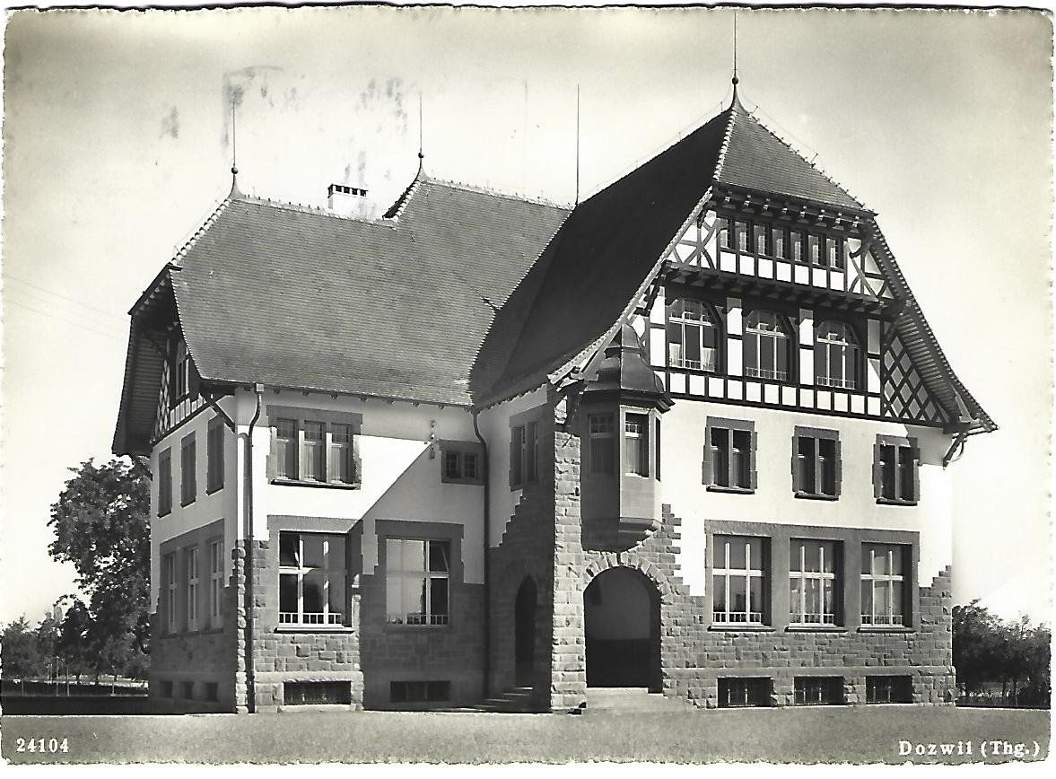 Cartoline postali: Haus in Dozwil TG – Usato da Wetzikon ZH venduto da Brulu100