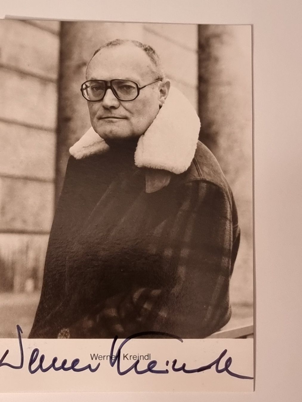 Autogramme: Werner Kreindl Originalautogramm – Gebraucht aus Winterthur von Christinakim
