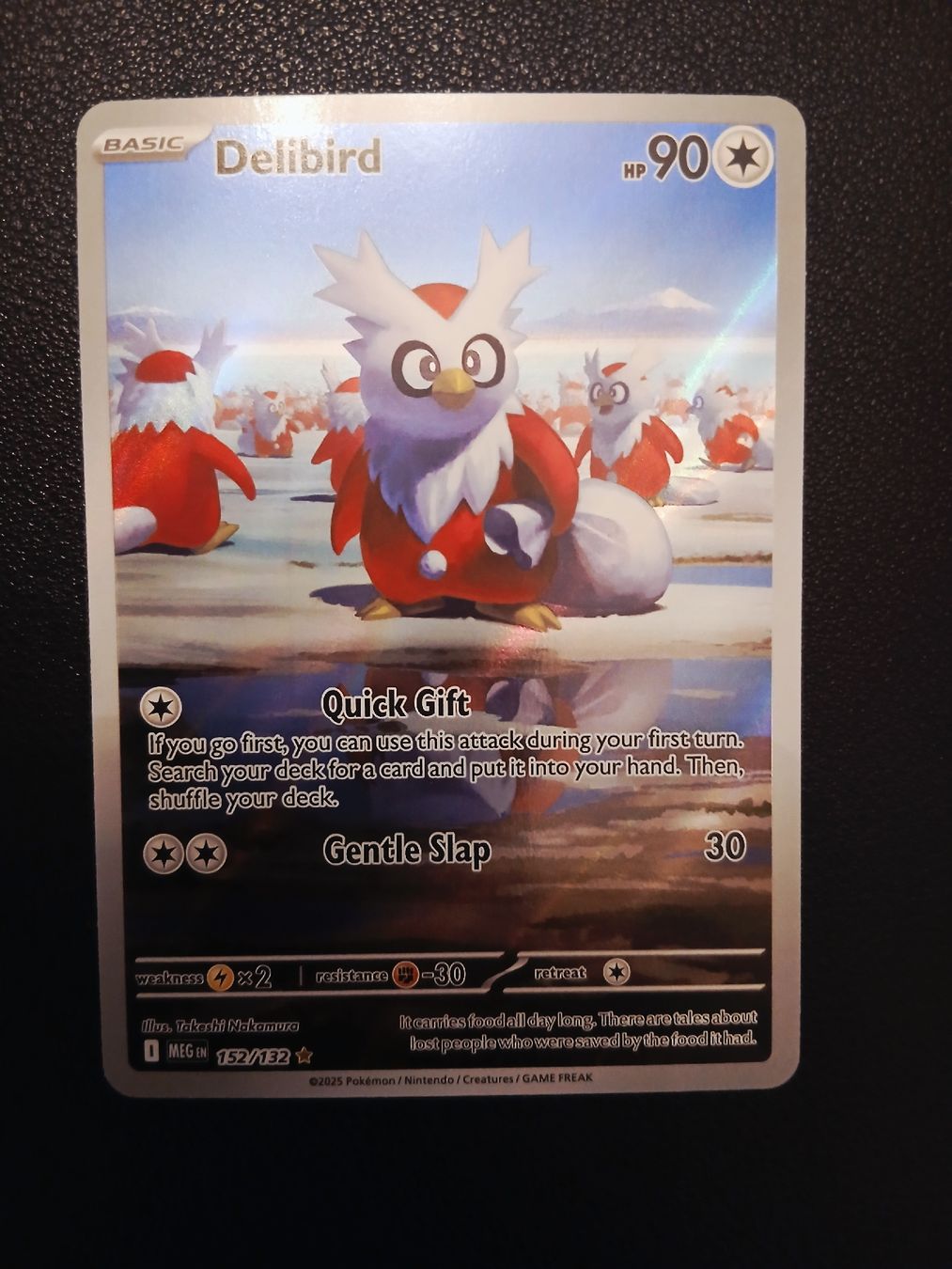 Pokémon Cartes à collectionner: Delibird Mega Evolution Pokémon Englisch – Neuf (Voir description) à Regensdorf par Baba_Basar