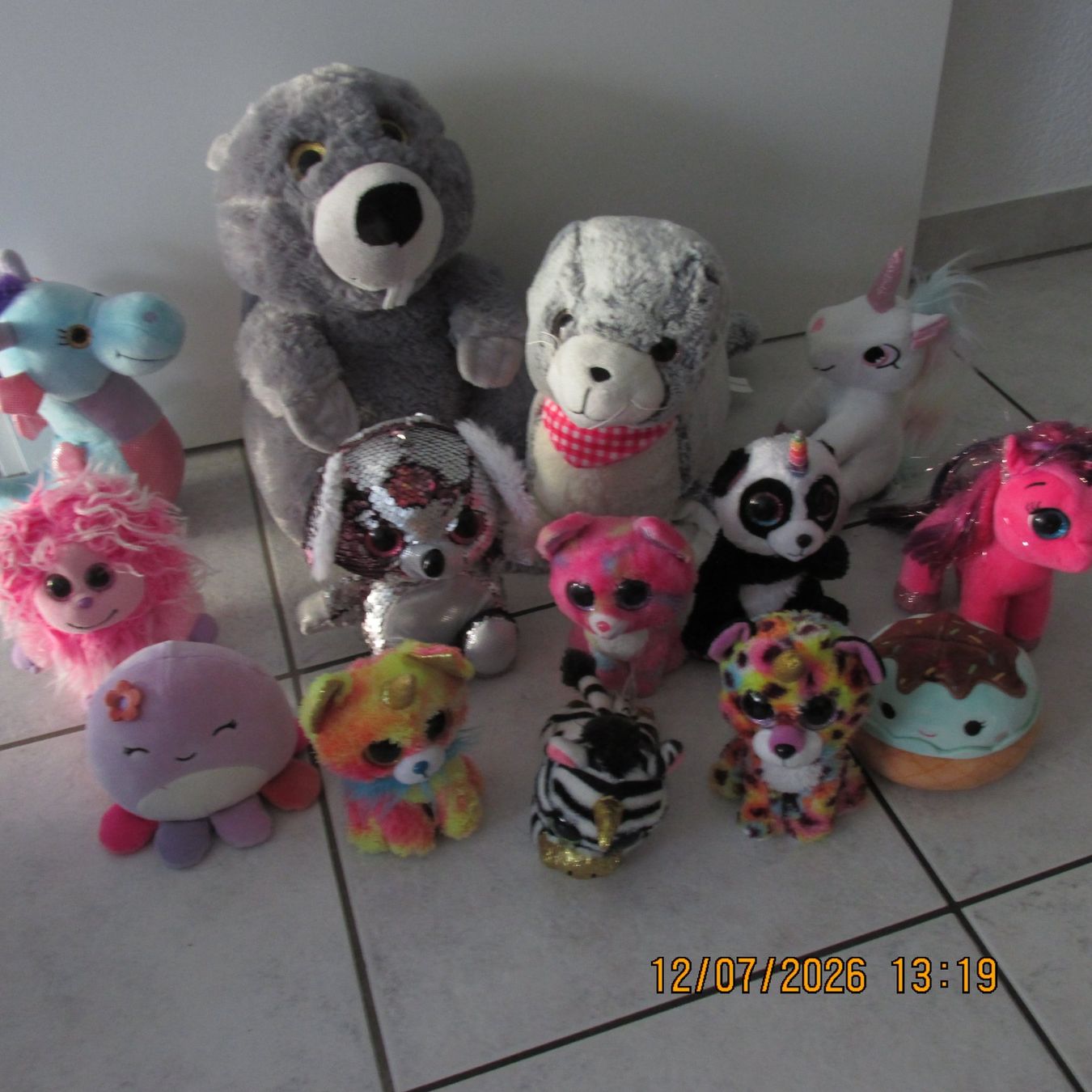 Jouets: Stofftiere Set gem. Bilder 14 Stk. – D'occasion à Galgenen par Forflowers 7