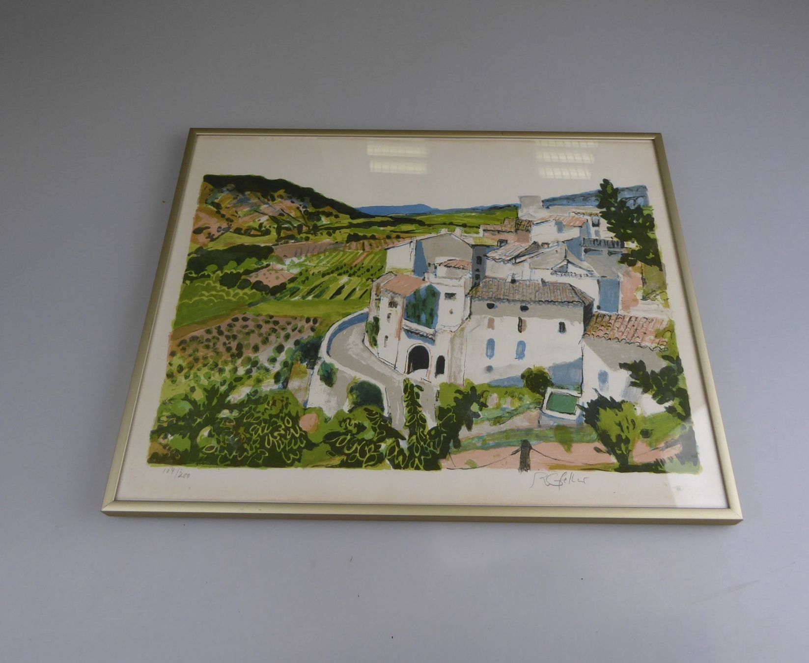 Grafica & Litografie: Farblithografie Rolf Gfeller – Usato da Volketswil venduto da brockipfannenstil