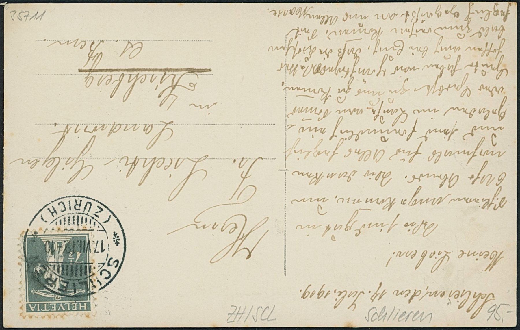 Cartes postales: ZH Schlieren – D'occasion à Schindellegi par leecollect 1