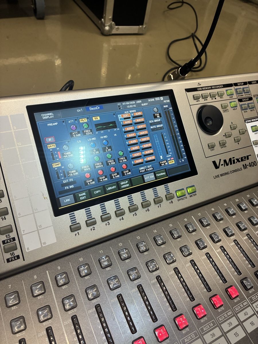 Roland Console di mixaggio: Mischpult Roland M400 – Usato da Rotkreuz venduto da Dreinle 5