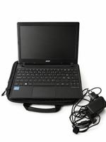 Used Acer TravelMate 11.6" Laptop - Works only on charger