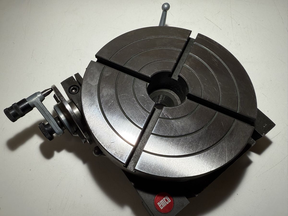 Emco Metall- & Schlosserei Sonstiges: Emco Teilapparat Rundtisch 150mm – Gebraucht aus Boswil von ABLagerBoswil 4