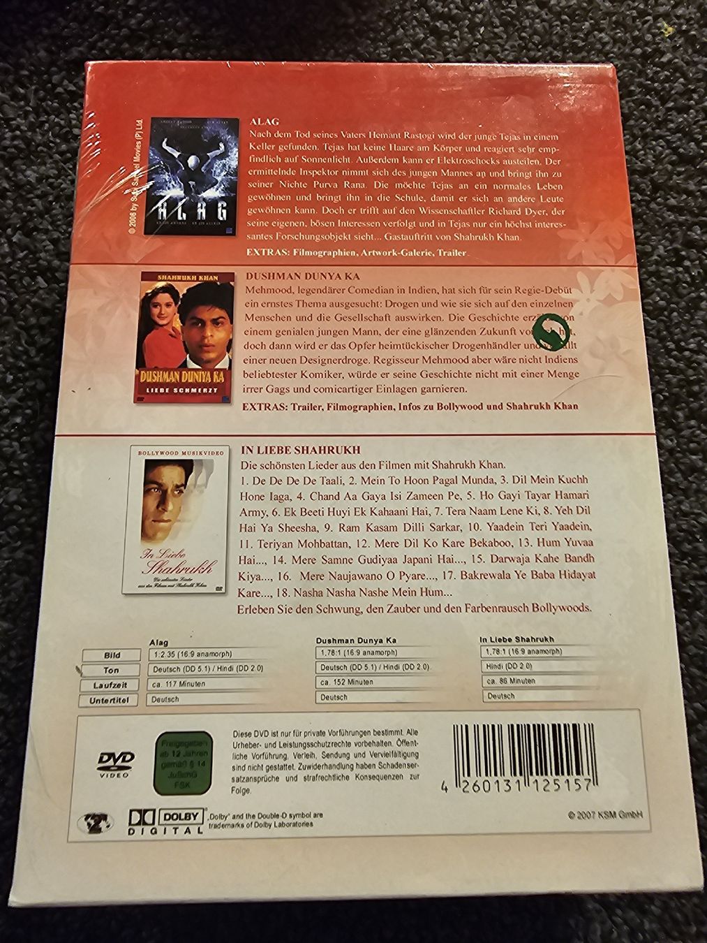 Alle DVDs: DVD Set Shahrukh Khan Edition Neuverpackt – Neu und originalverpackt aus Ruswil von jan_bxl5 1