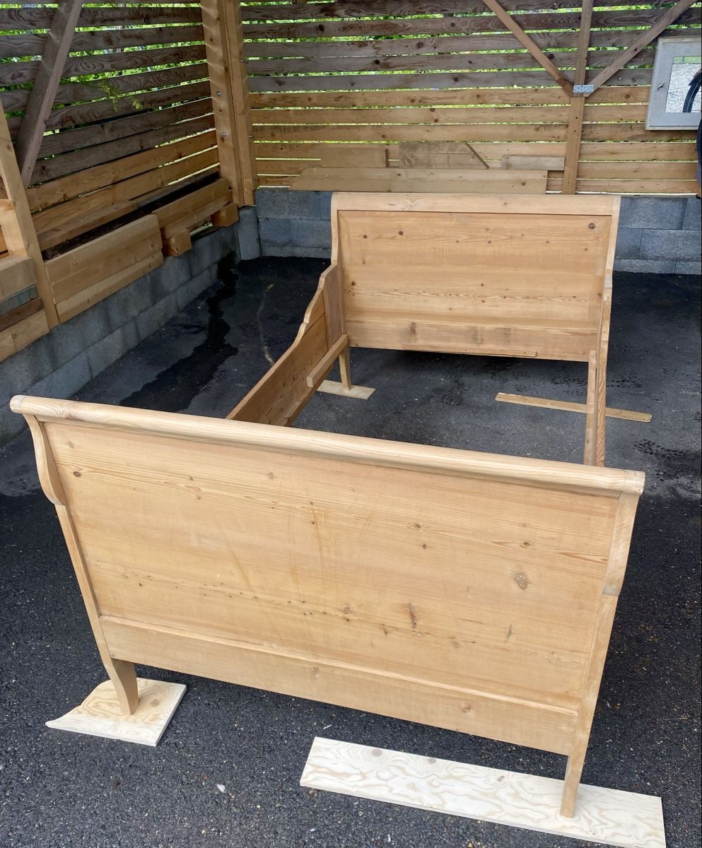 Letti: Bett 200x120 Antik Biedermeier – Usato da Gossau SG venduto da Conrado1 4