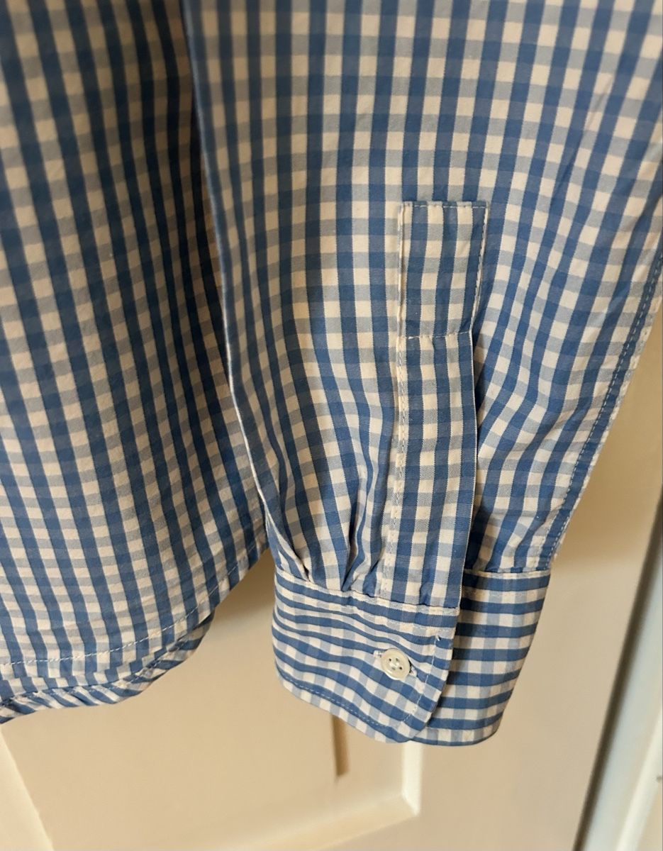Blusen: Blue Gingham Minnie Mouse Shirt Size 36 – Gebraucht aus Zürich von Mistral61 1