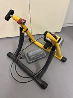 Elite Fahrrad Rollentrainer gelb gebrauchter Zustand