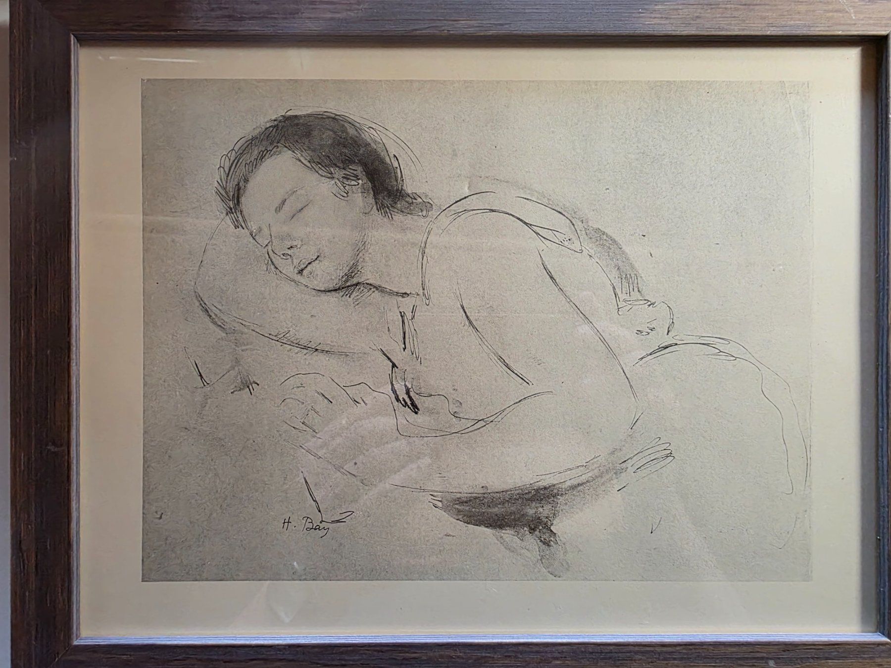 Foto & Immagini: Hanni Bay - Bild - Lithographie ? - signiert – Usato da Walterswil BE venduto da Lonitti 1