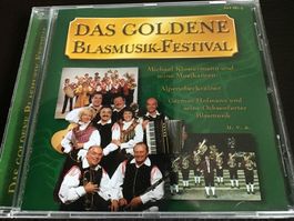 Blasmusik CD "Das goldene Blasmusik-Festival"