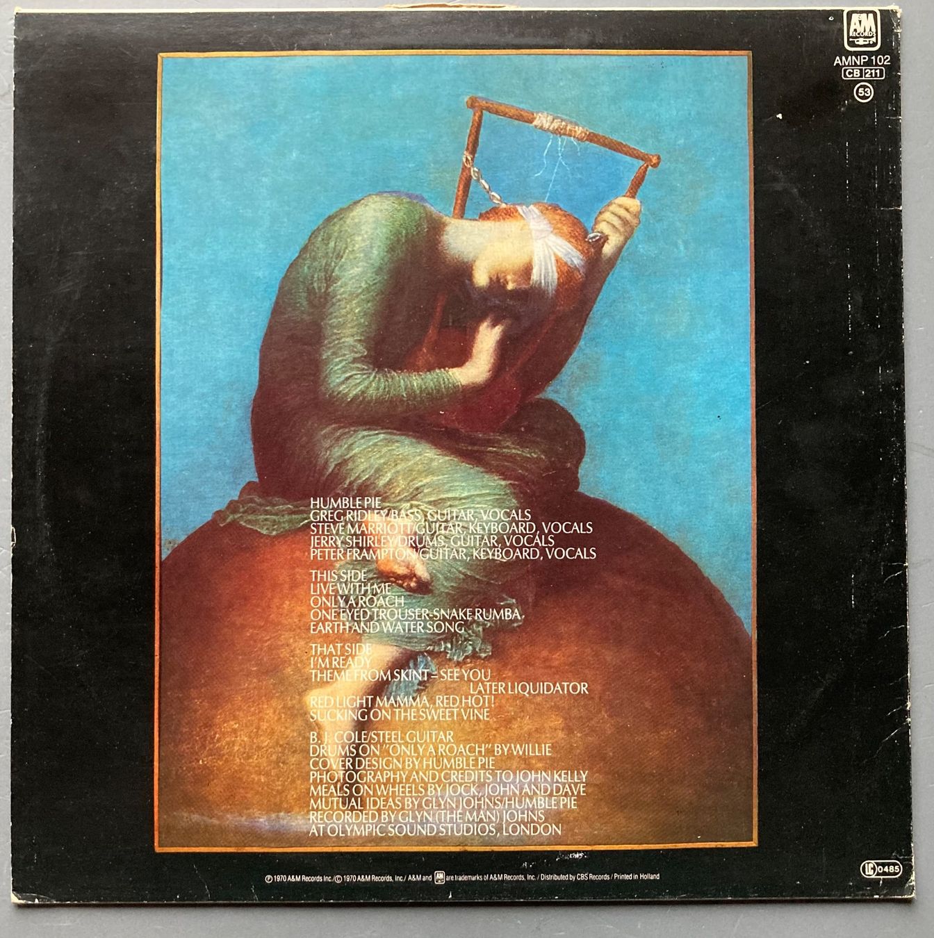 Dischi in vinile: HUMBLE PIE - HUMBLE PIE – Usato da Poliez-Pittet venduto da Newtown-Records 1