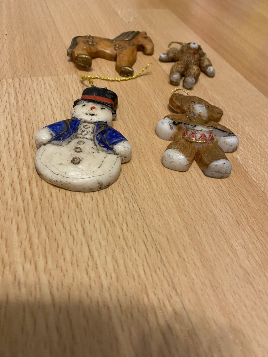 Tutte le decorazioni: Alter Weihnachtsschmuck Wachs – Usato da Buchrain venduto da Sisi83 1