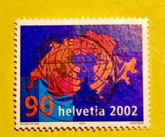 Nr.1059  GESTEMPELT UNO-Beitritt  2002   
