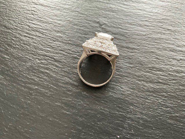 Anelli: Silberring Cocktailring mit Zirkonia – Usato da Moosseedorf venduto da MarcPSahli 1