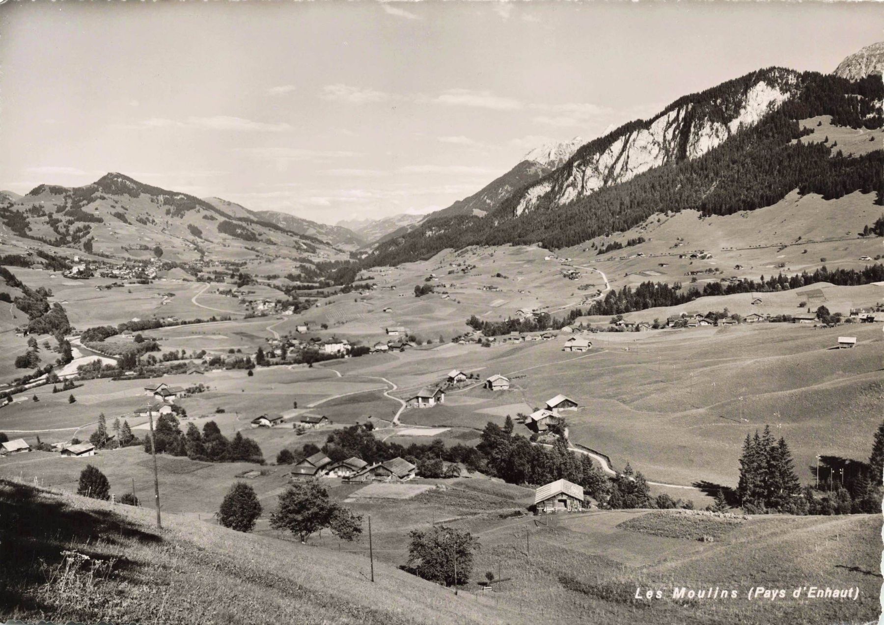 Cartoline postali: Les Moulins pays Enhaut G – Usato da Biasca venduto da Blenio71