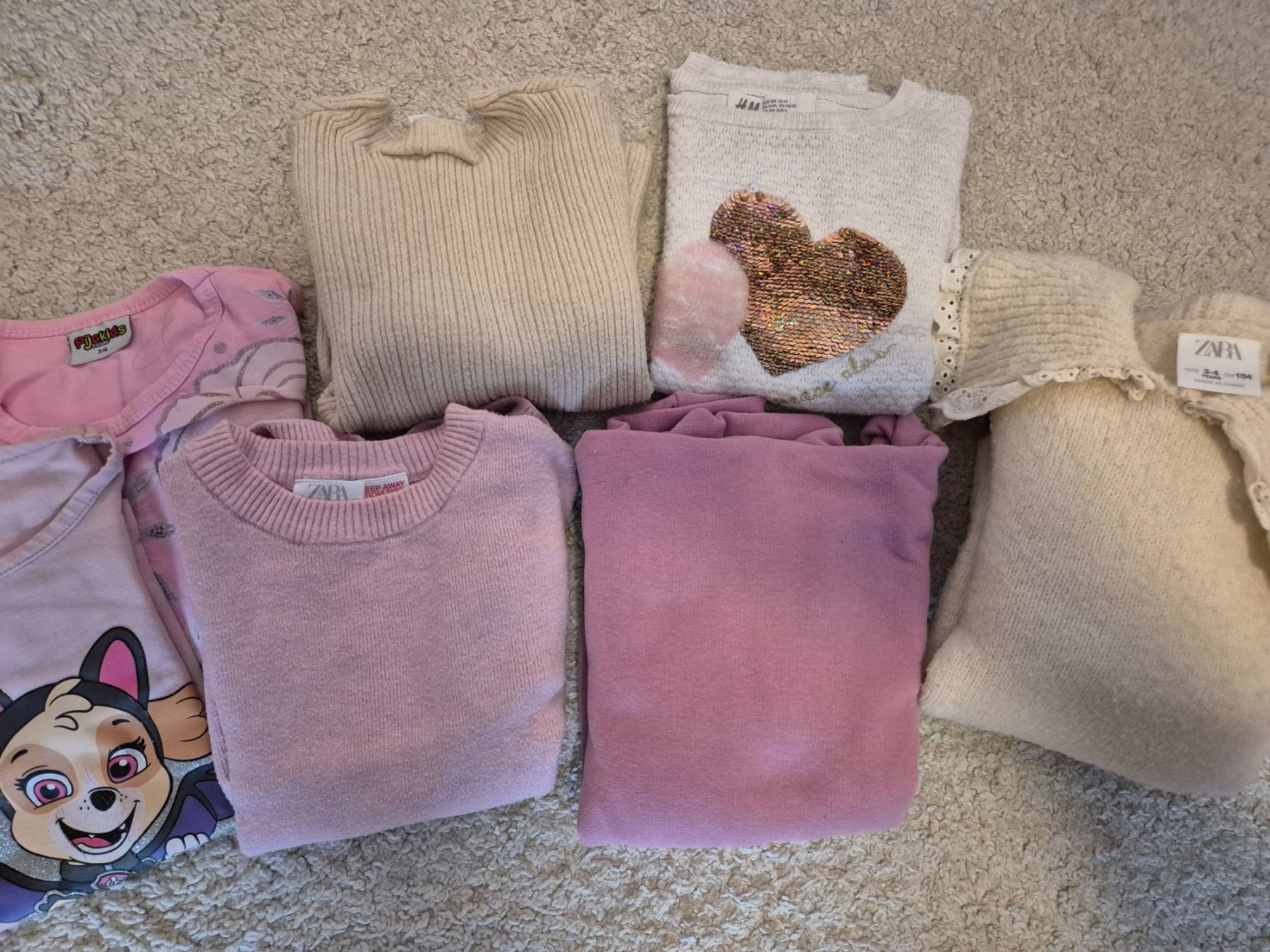 Zara Maglioni & Felpe: 8x Mädchen Pullover Gr. 104 – Usato da Altendorf venduto da MiriCaj 1
