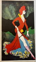 Anton Sailer, Revuegirl, Jugendstil, Offset