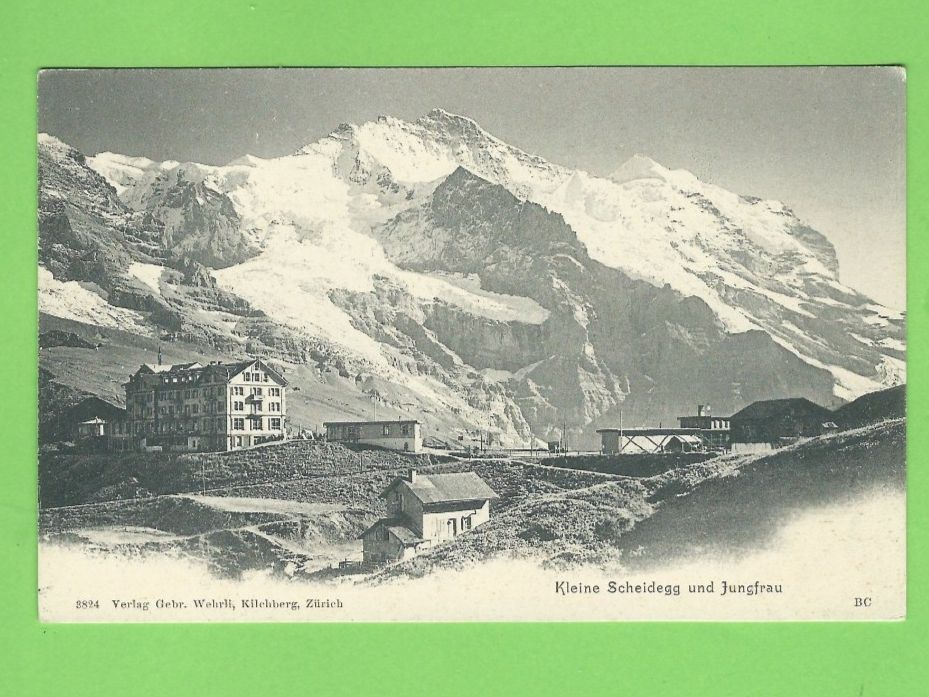 Cartoline postali: Kleine Scheidegg und Jungfrau – Usato da Zürich venduto da t24_de