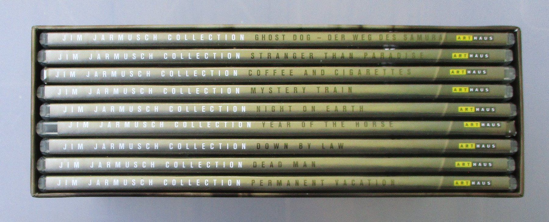 Tutti i DVDs: JIM JARMUSCH COLLECTION - 9-DVD Box – Usato da Wattwil venduto da Muriel10 3