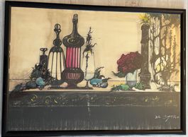 JOHANNES STADLER "SYTA DA", STILLEBEN   Rarität 70x100cm