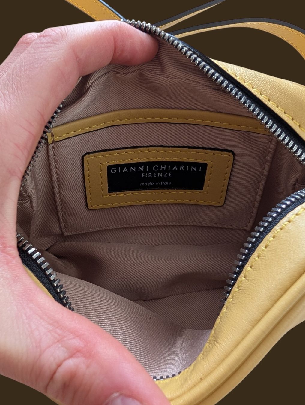 Gianni Chiarini Borse: Kleine Gianni Chiarini Tasche in hellgelb – Nuovo (secondo la descrizione) da St. Gallen venduto da nadinewho 2