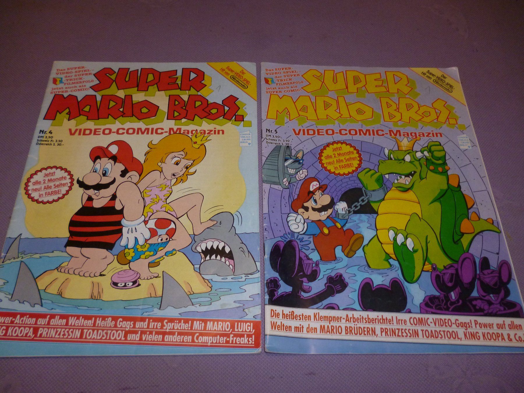 Fumetti: MARIO  SUPERBROTHER COMIC + Spielzeugauto, (MIT BATTERIE) – Usato da Volketswil venduto da nemo2000 6