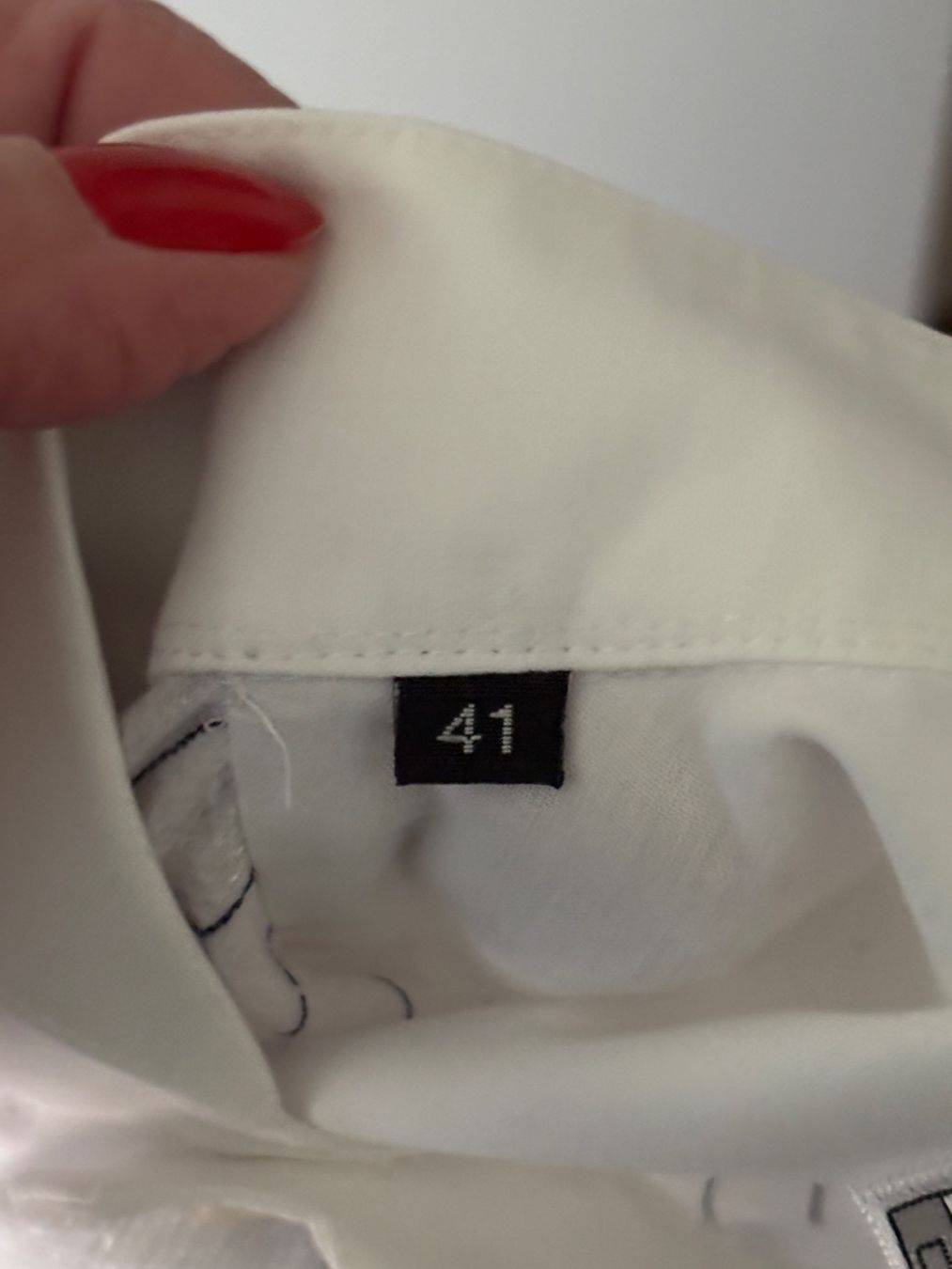 Hemden: Chemise blanche manches longues à col cassé – Gebraucht aus OBERENGSTRINGEN von Lolo6316 3