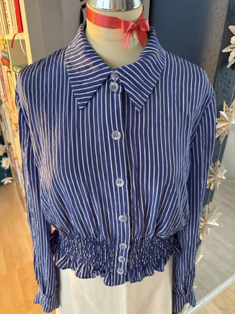 Sommerliches Streifenbluse M von PFERDGARTEN, Gr. 40, Raritä