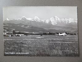 BELP - FLUGPLATZ UND DIE BERNERALPEN