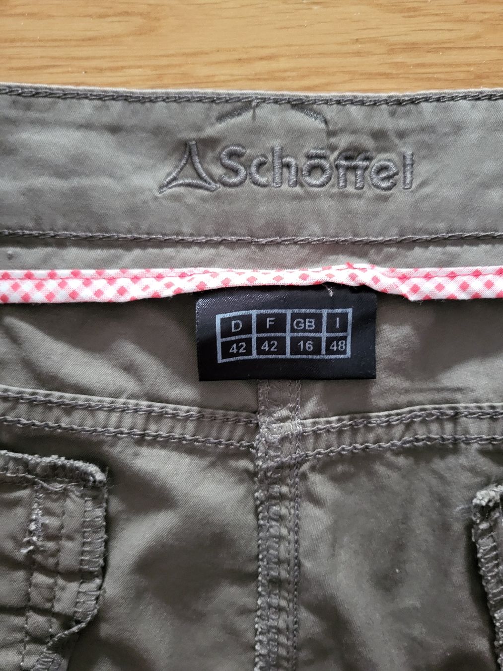 Schoeffel Pantaloni: Schöffel Hose Gr. 42, hellbraun, NEU! – Nuovo (secondo la descrizione) da Neunkirch venduto da Lilalotte 3