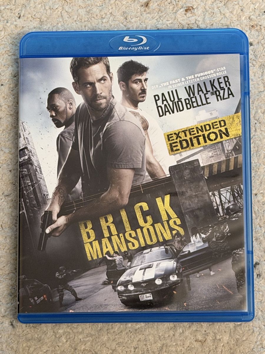 Alle DVDs: Brick Mansions Extended Edition Blu-ray – Gebraucht aus Zürich von Kue_Zuerich