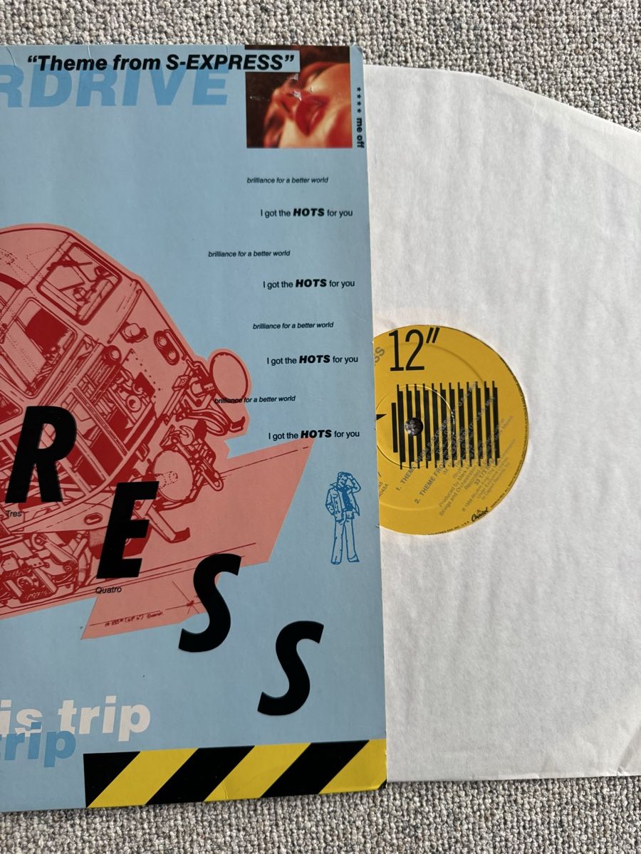 Dischi in vinile: S-Express - Theme from S-Express - 12" Maxi - 80s – Usato da Rorbas venduto da BlackstarRecords 2
