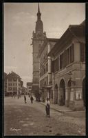 Zofingen, Strassenpartie bei der Gewerbe