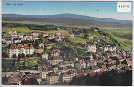 Le Locle - Vue generale - Litho