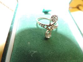 Ring mit Diamantrosen