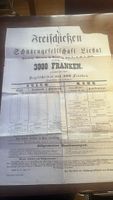 Plakat aus dem Jahr 1881