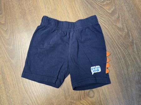leichte Stoffhose, Shorts, kurze Hose dunkelblau Gr. 104