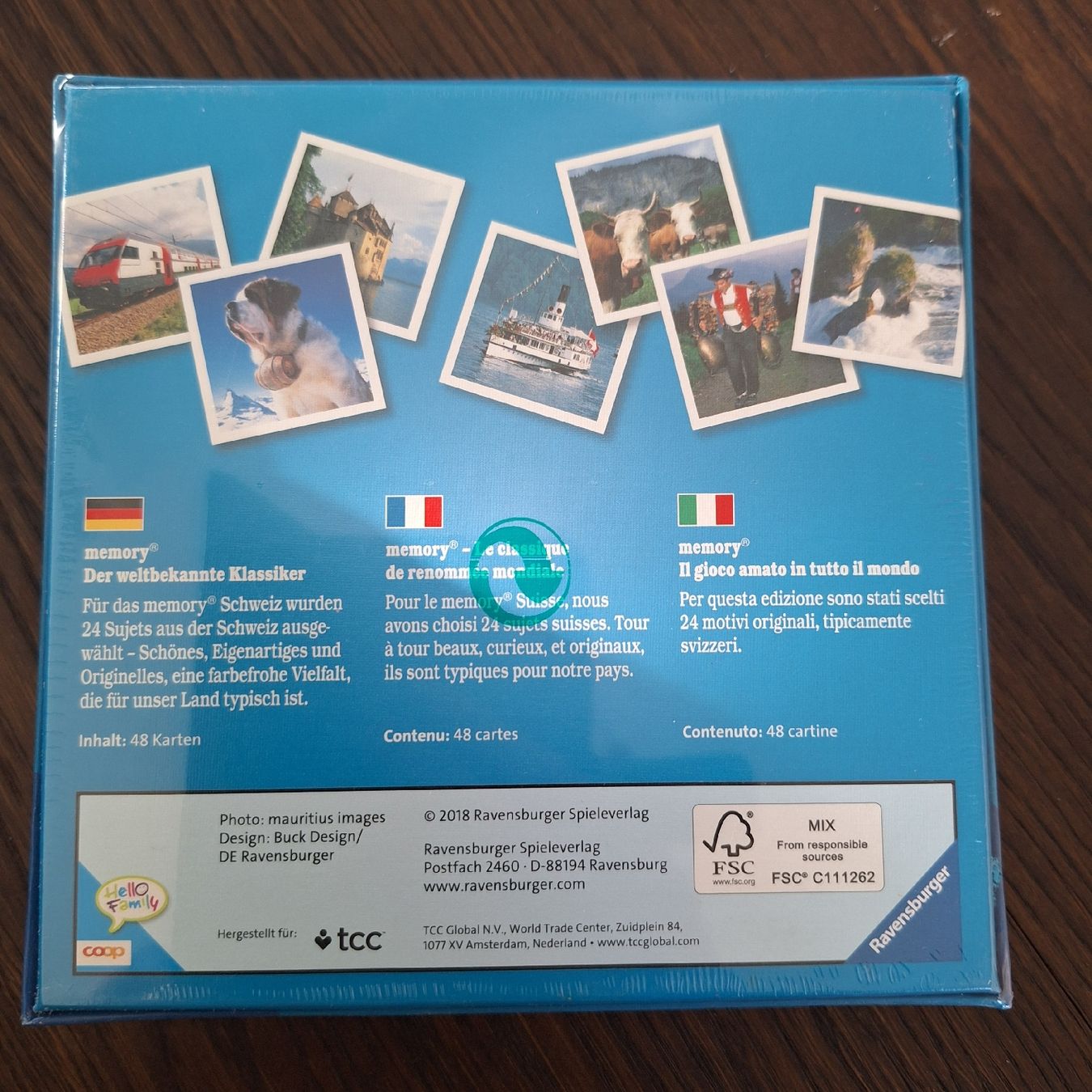 Giochi: Neues Memory (Schweiz) – Nuovo e nell'imballaggio originale da Zeihen venduto da Aragorn69 1