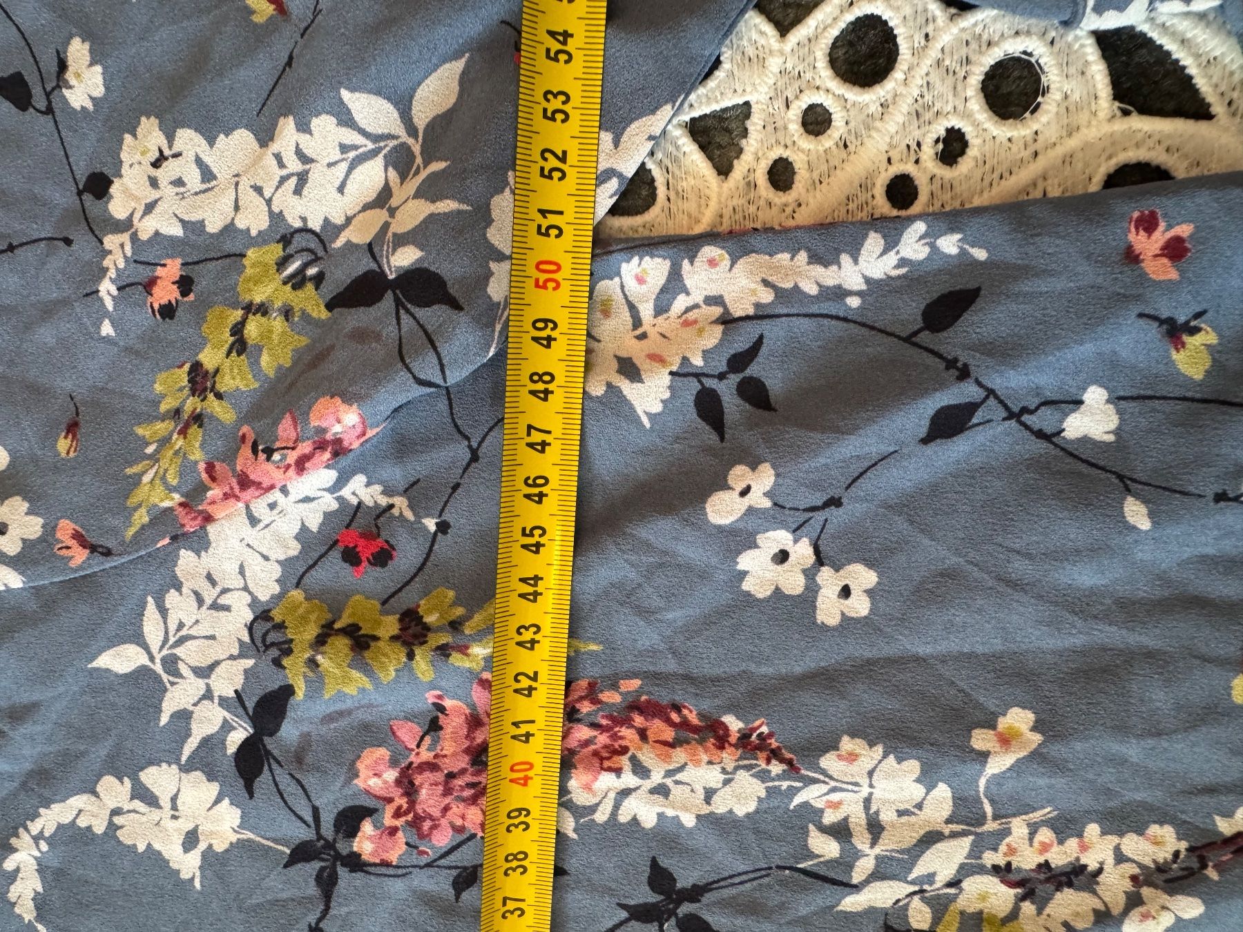 Camicette: Sommer Bluse Blumenmuster Gr M Blau – Usato da Frenkendorf venduto da Style365 9