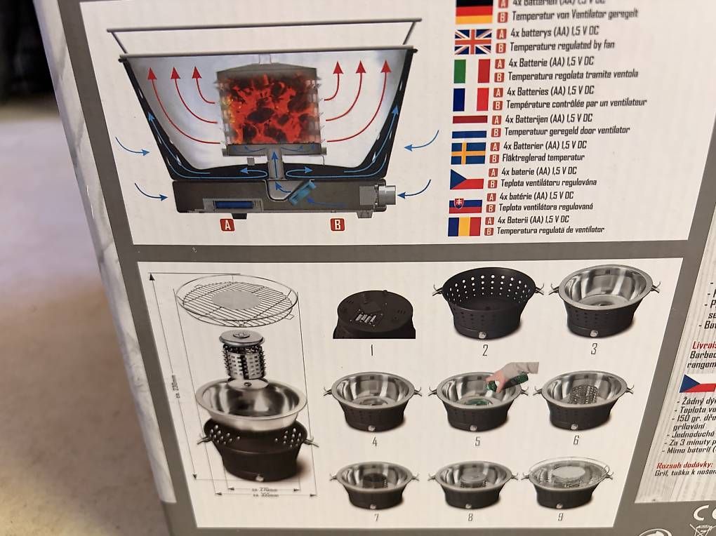 Grils: Camping BBQ Grill original verpackt – D'occasion à Mörschwil par Windrose1551 2