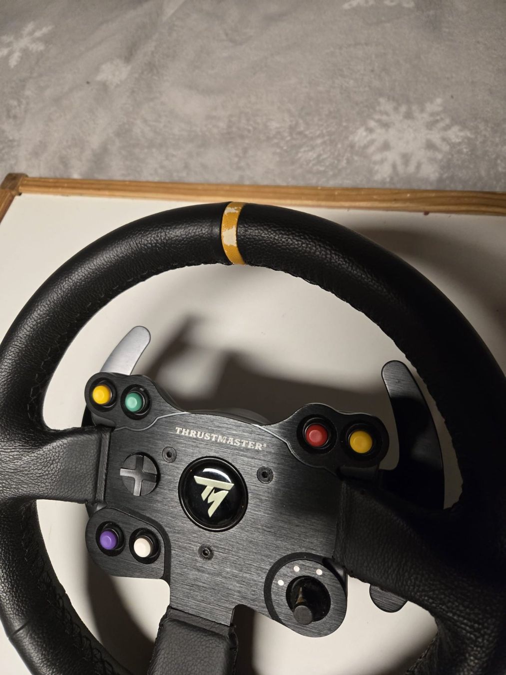 Thrustmaster Controller: Volant Thrustmaster TM leather 28GT – Usato da Poliez-le-Grand venduto da Lea_2wl5 7