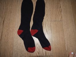 Socken Kinder Grösse 35/38 blau/rot