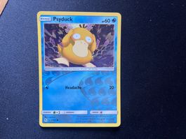Pokemon Psyduck Reverse Holo Hidden Fates near Mint