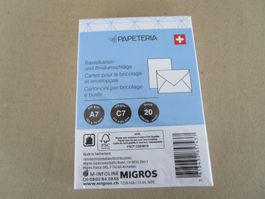 Bastelkarten mit Briefumschlag A7/C7