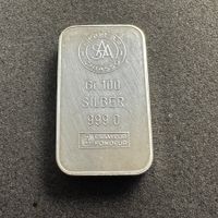 100 gramm Silber Barren Argor SA Chiasso - 1