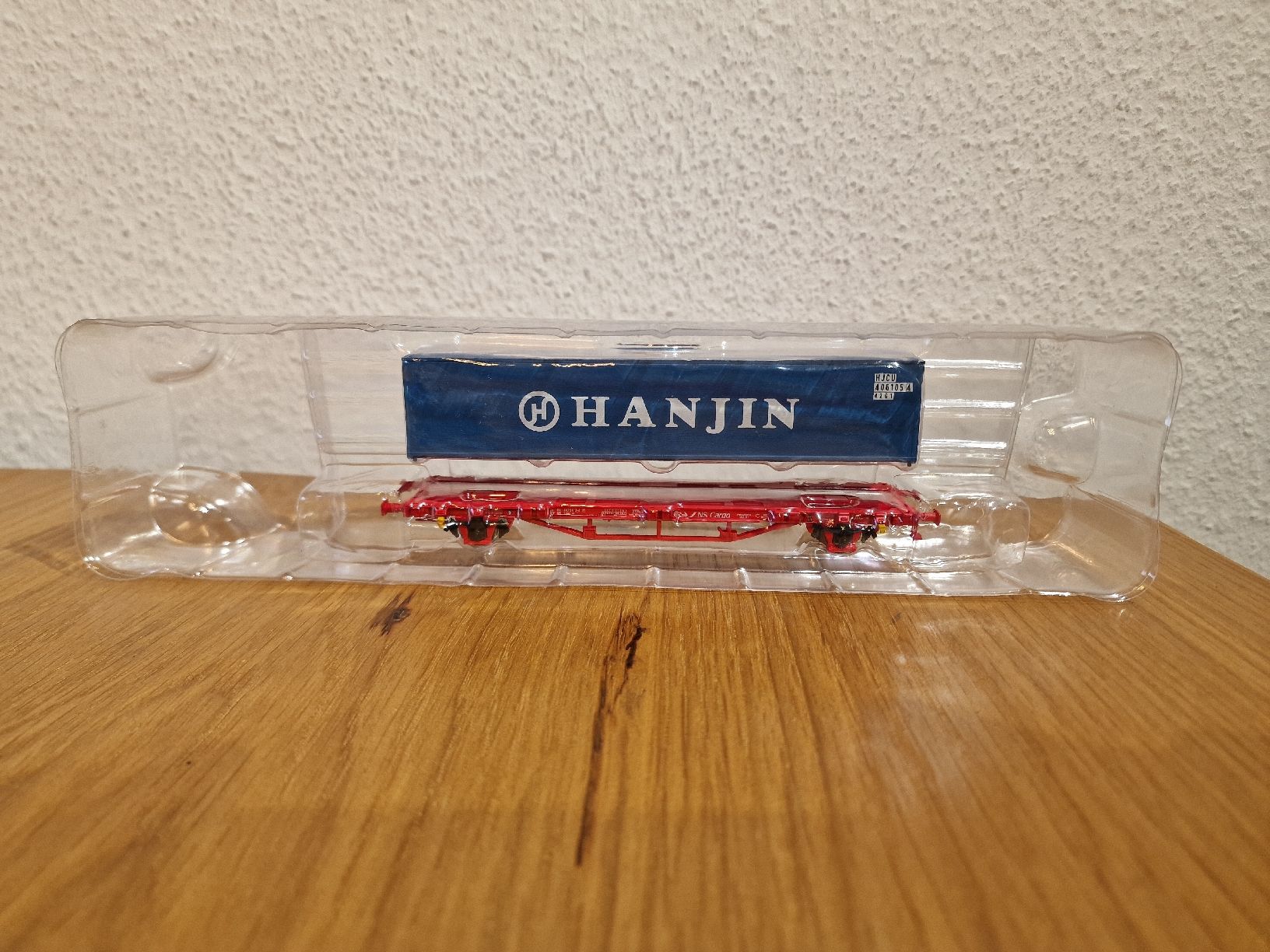 Piko Trains électriques: NS Cargo Containerwagen Hanjin H0 – D'occasion à Matten b. Interlaken par lor_hr9w 2