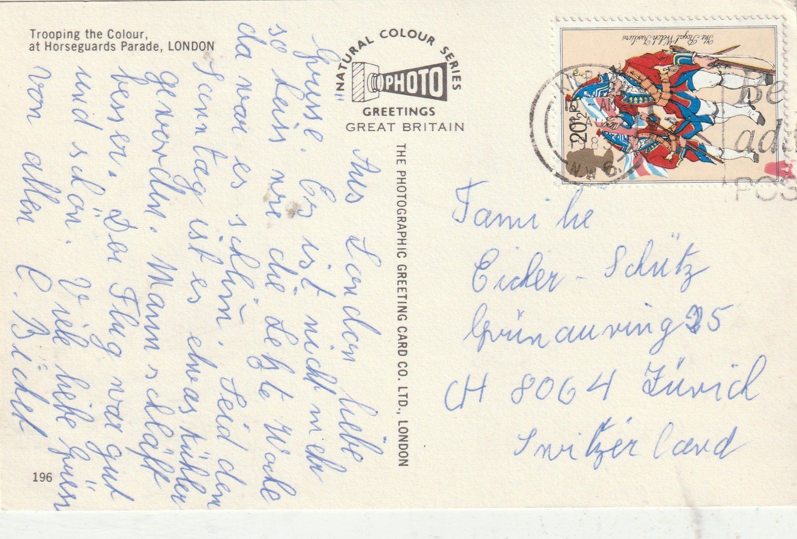Cartes postales: London – D'occasion à Lumbrein par made02 1